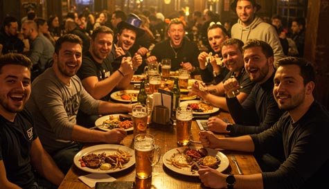 brewery dinner stag do