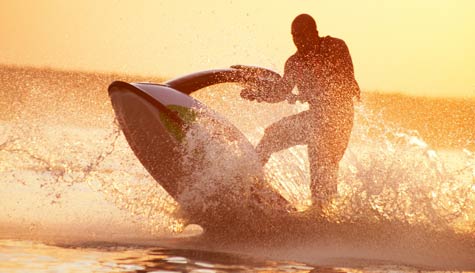 jet skiing stag do