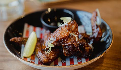 bottomless wings with beers stag do