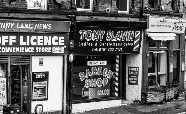 Penny Lane barber shop