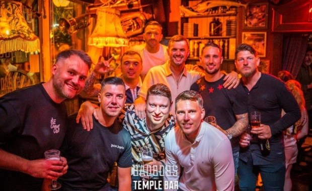 A stag do at Bad Bobs in Temple Bar