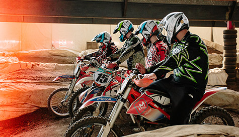 indoor electric motocross